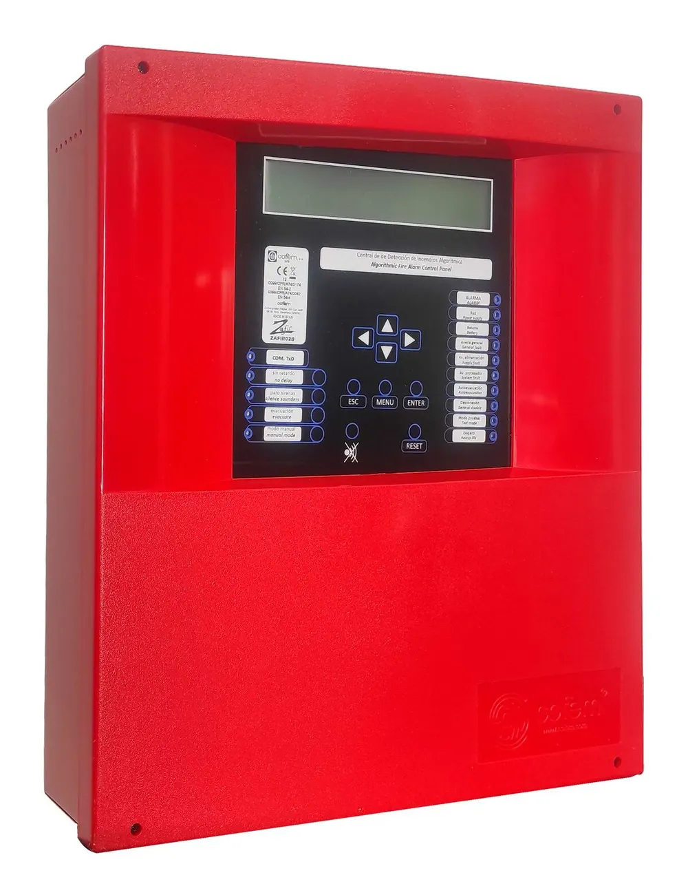 Panel de Control de Alarma de Incendio